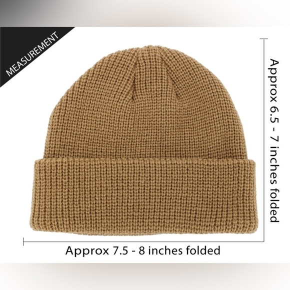 Fisherman men khaki beanie - Picture 6 of 7